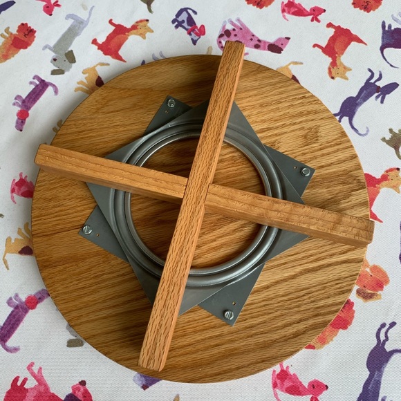 Southwest rotating spice display for dining table tray turntable - Picture 6 of 7